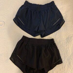 Lululemon Hotty Hot Shorts-Set of 2